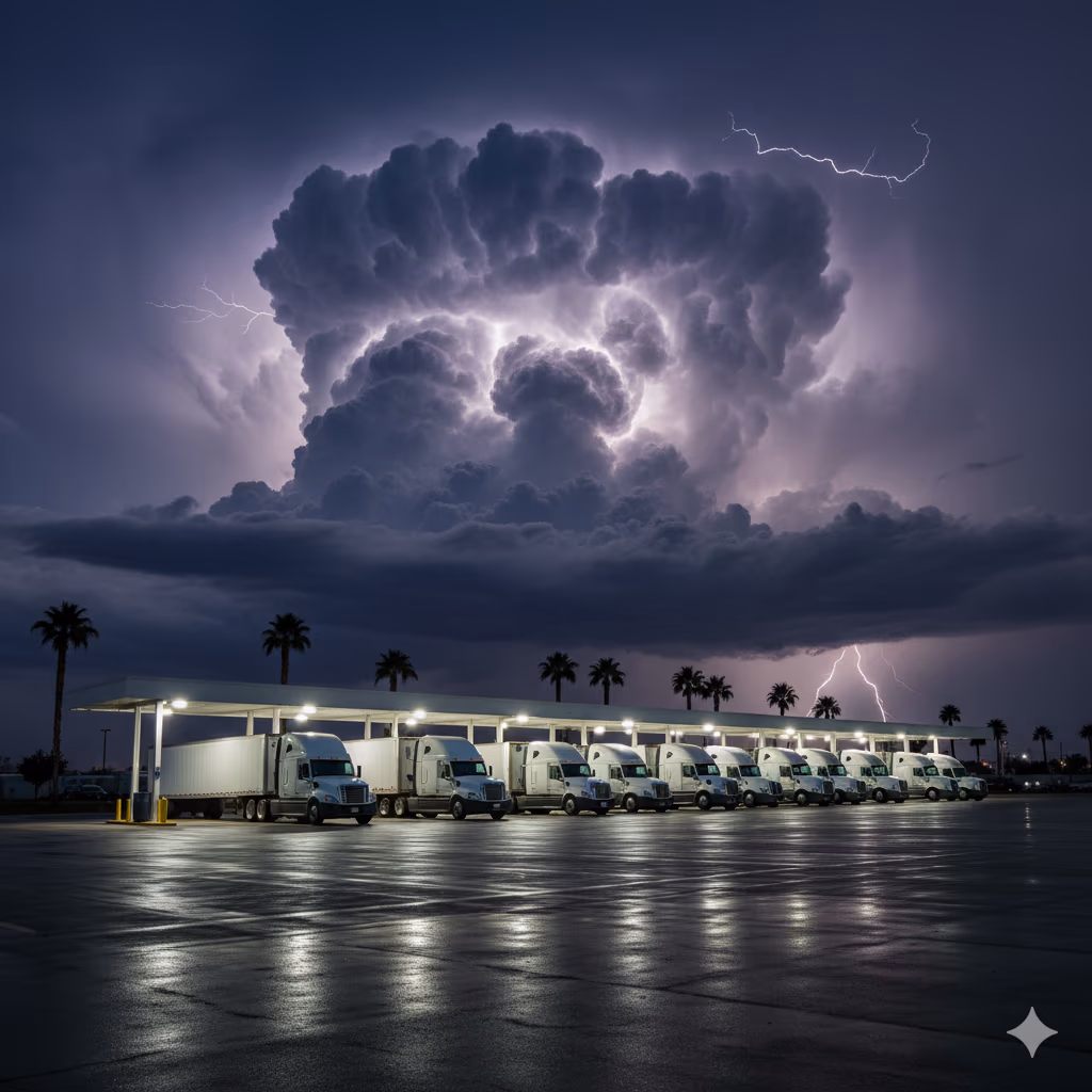 Mobile diesel mechanic providing emergency roadside assistance